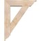 Ekena Millwork Traditional Traditional Smooth Bracket w/ Offset Brace, Douglas Fir, 7 1/2"W x 30"D x 38"H BKT0806X30X38TRA01SDF - alternate 4